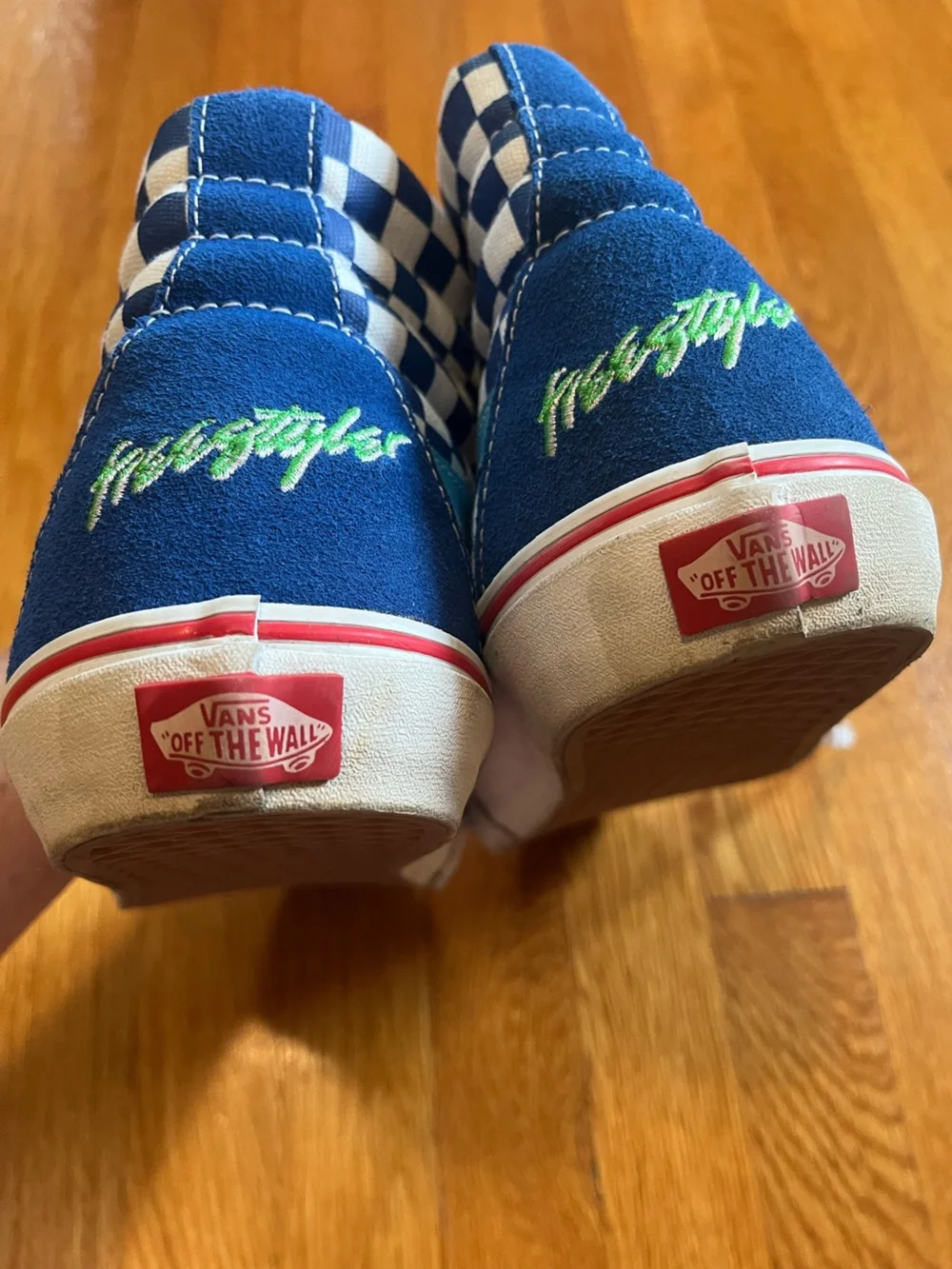 Vans Haro SK- 8 HI Freestyler Blue Reissue Men’s size 10 Rare Read